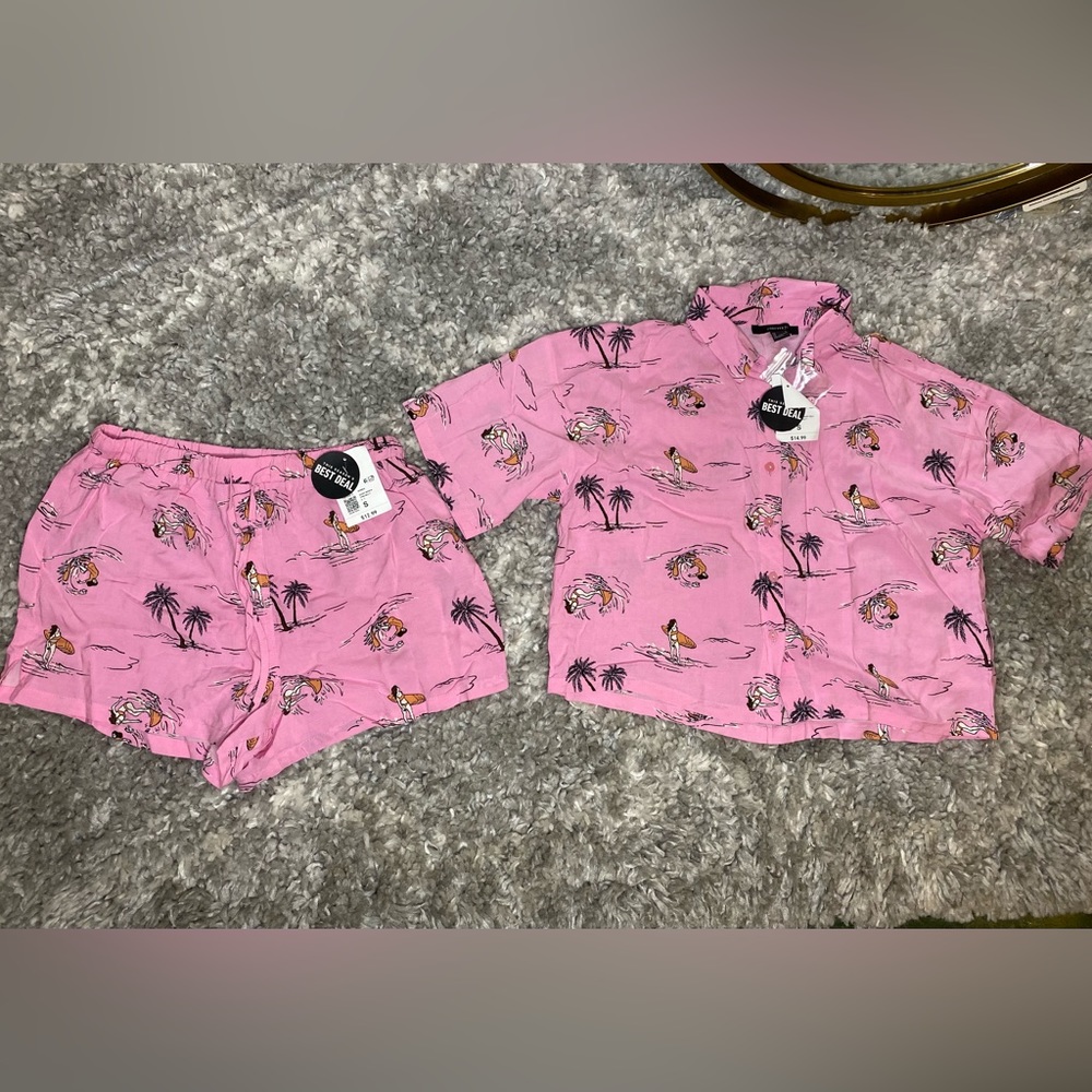 Forever 21 Shorts Set